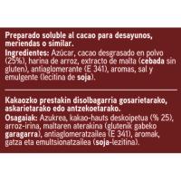 Soluble cacao EROSKI, bote 500 g