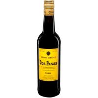Vino Dulce P. Ximenez DOS PASAS, botella 75 cl