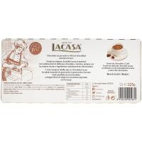 LACASA praline eta kafezko turroia, kutxa 225 g