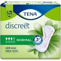 Compresa de incontinencia normal TENA Discreet, paquete 24 uds