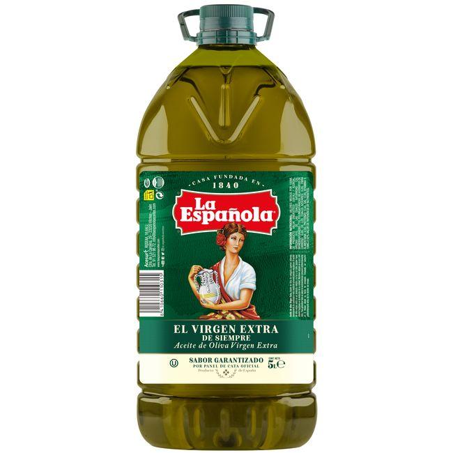 Aceite de oliva virgen extra LA ESPAÑOLA, garrafa 5 litros en Eroski