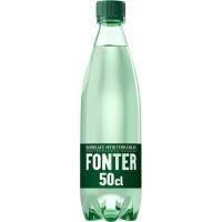Agua con gas FONTER, botellín 50 cl