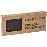 Turrón de chocolate-almendras VERITAS, caja 200 g