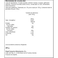 Mermelada de ciruela LA VIEJA FABRICA Diet, frasco 280 g 