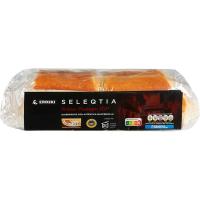 Sobao pasiego 100% mantequilla Eroski SELEQTIA, paquete 4 uds