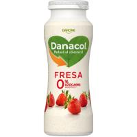 Danacol para beber de fresa DANONE, pack 14x100 ml
