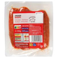 Chorizo fresco EROSKI basic, bandeja 350 g