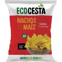 Nachos de maíz natural ECOCESTA, bolsa 125 g