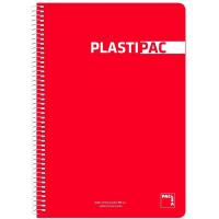 Cuaderno plastipac 4º tp 80h 90g 4x4