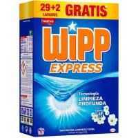 Detergente en polvo frescor Vernel WIPP, maleta 29+2 dosis
