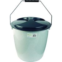 Cubo de basura con tapa Granito, DENOX, 16 litros