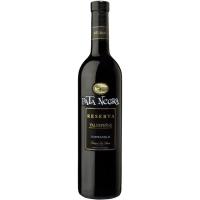 Vino Tinto Reserva Valdepeñas PATA NEGRA, botella 75 cl