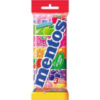 Caramelos Rainbow MENTOS, pack 3x38 g