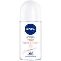 NIVEA TALC SENSATION emakumeentzako desodorantea, roll on 50 ml 