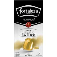 FORTALEZA Toffeedun kafea, bateragarria Nespressorekin, kutxa 10 ale