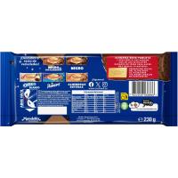 Turrón de chocolate con oreo SUCHARD, tableta 230 g