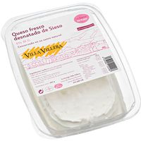 Queso fresco desnatado VILLAVILLERA, tarrina 200 g