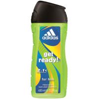 Gel Get Ready Shower ADIDAS, bote 400 ml