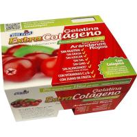 Gelatina de arándanos colágeno YELLIFRUT, pack 4x100 g