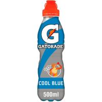 Bebida para deportistas GATORADE Cool blue, botellín 50 cl