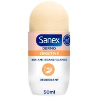 SANEX sensitive emakumeentzako desodorantea, roll on 50 ml