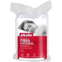 Almohada de fibra Antiestres 90 cm, 100% poliéster, hipoalergénica, confort alto, firmeza media-alta, especial dormir boca arriba o de lado PIKOLIN