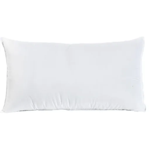 Almohada de Microfibra con funda EROSKI, 67 cm