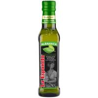 Aceite de oliva virgen extra albahaca LA ESPAÑOLA, botella 25 cl