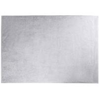 Toalla de baño gris claro 100% algodón 430gr/m2 EROSKI, 100x150 cm