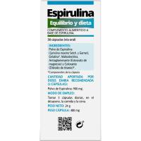 Espirulina VIVE+, caja 50 cápsulas