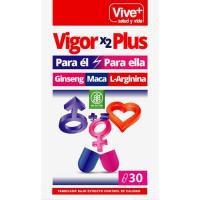 VigorX2Plus VIVE+, caja 30 cápsulas