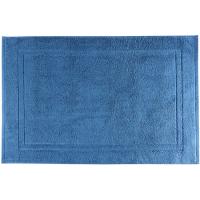 Alfombra de baño azul oscuro 100% algodón 700gr/m2 EROSKI, 50x70 cm