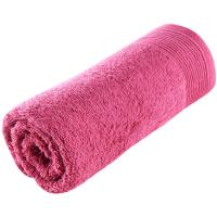 Toalla de lavabo rosa oscuro 100% algodón 430gr/m2 EROSKI, 50x100 cm