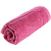 Alfombra de baño rosa oscuro 100% algodón 700gr/m2 EROSKI, 50x70 cm