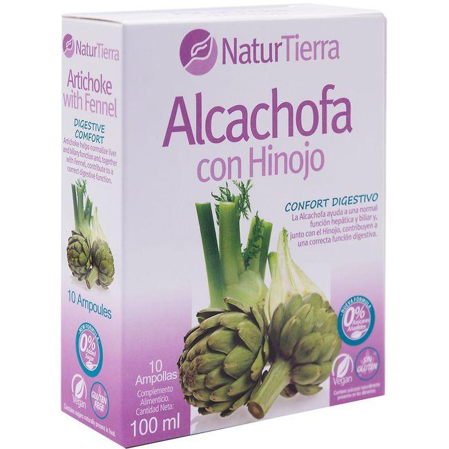 Alcachofa con hinojo NATURTIERRA, bote 100 ml