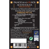 Aceite de oliva v. extra PALACIO de los OLIVOS, botella 25 cl