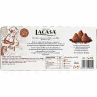 LACASA praline eta trufazko turroia, kutxa 225 g