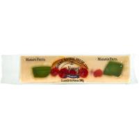 VICENS mazapan eta frutazko turroia, tableta 300 g