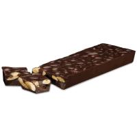 Turrón de chocolate bitter de almendra VICENS, tableta 300 g