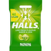 Caramelo de lima HALLS VITA-C, pack 4x32 g