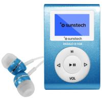 Reproductor de MP3 azul de 4 Gb, Dedalo III SUNSTECH