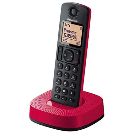 Teléfono inalámbrico rojo, KX-TGC310SPR PANASONIC