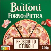 BUITONI FORNO DI PIETRA prosciuto funghi pizza, kutxa 350 g