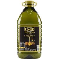 Aceite de oliva virgen COOSUR Serie Oro, garrafa 3 litros