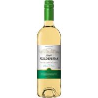 Vino Blanco Valdepeñas CASTILLO SOLDEPEÑAS, botella 75 cl