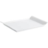 Fuente de porcelana blanca rectangular Gastro Fresh LUMINARC, 26x18 cm