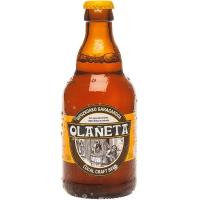 Cerveza artesana blonde OLAÑETA, botellín 33 cl