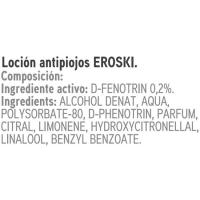 Loción antipiojos EROSKI, spray 200 ml