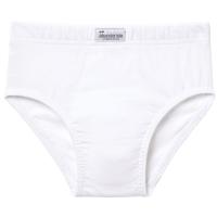 Slip infantil cerrado de algodón, blanco ABANDERADO, talla 6