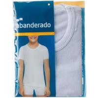 Camiseta interior infantil sin mangas de algodón, blanco ABANDERADO, talla  10